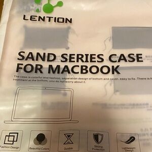 Lention Sand Series Case for MacBook